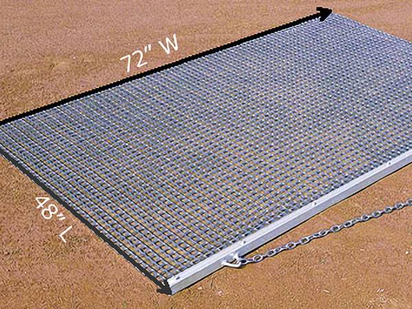 Heavy drag mat with 72inch width and 48inch length